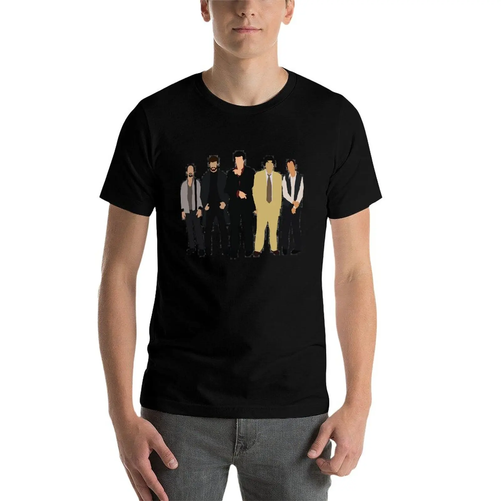 Музыка Винтаж The Usual Suspects nyc Finest Taxi Service Мужская футболка модные рубашки дешевые