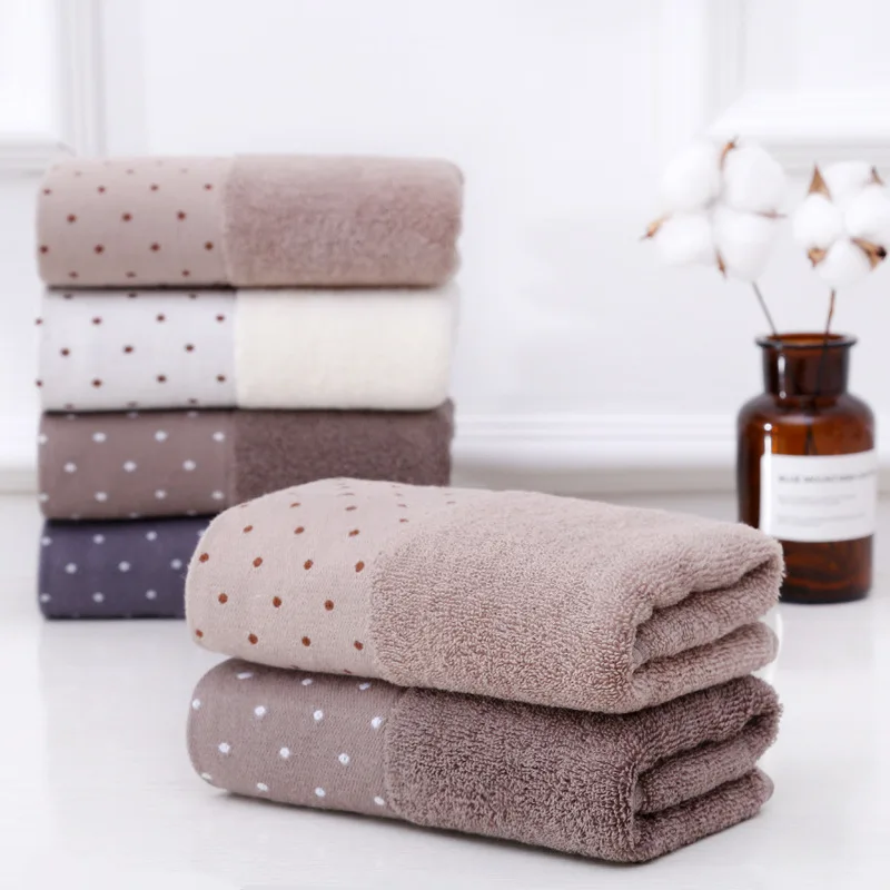 

Комплект полотенец Inyahome с вышивкой, 4/6 хлопок, 1/100%