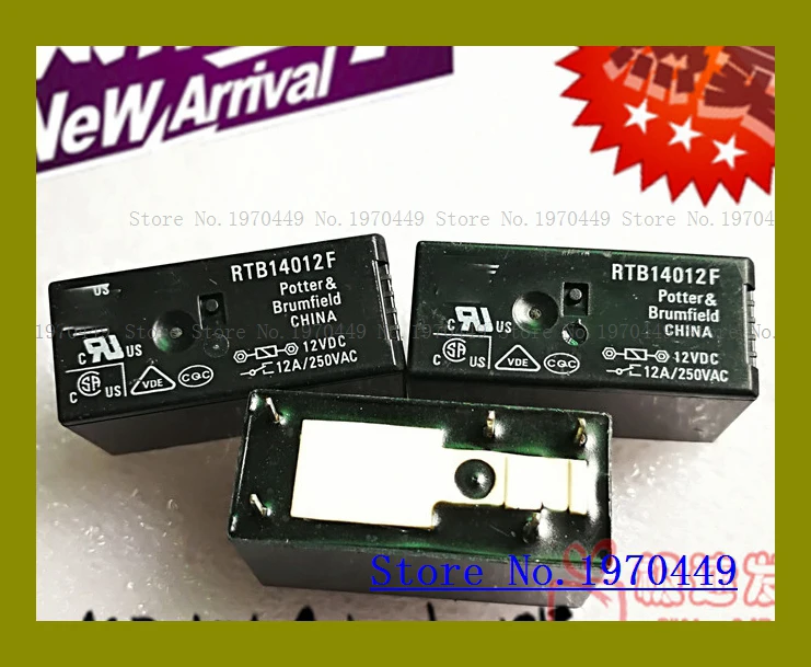 RTB14012F 12A/250VAC RTB14012F 12VDC