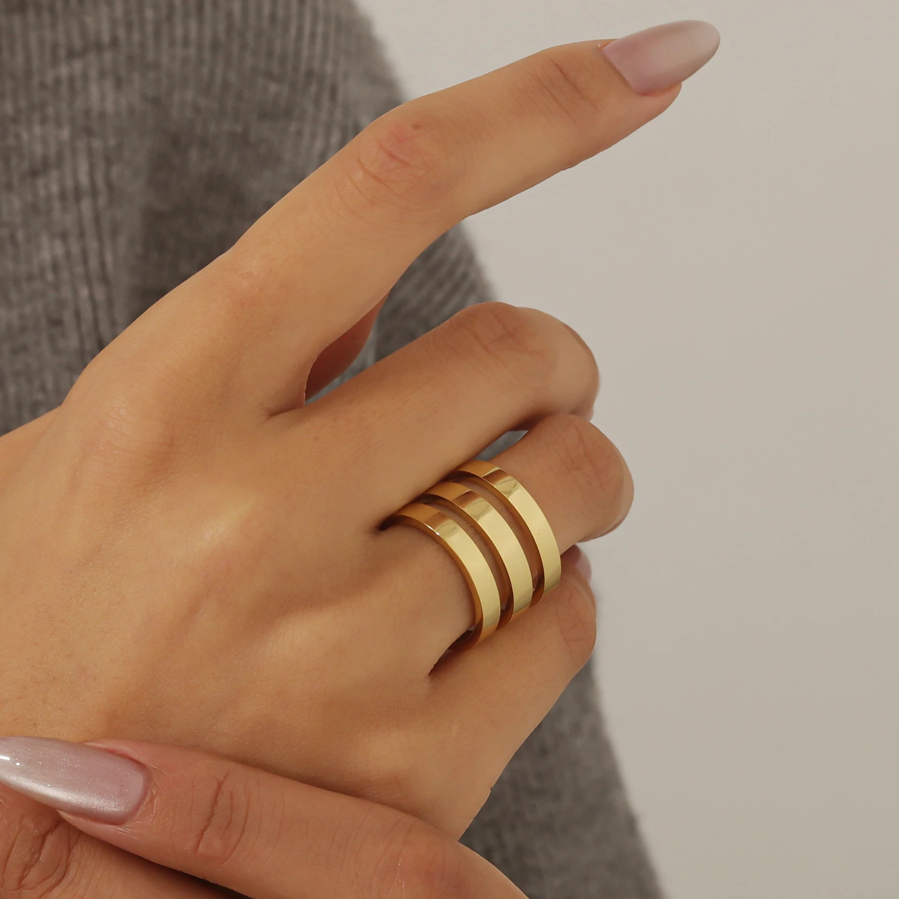 Кольцо с гравировкой имени на заказ для семьи персонализированное кольцо из