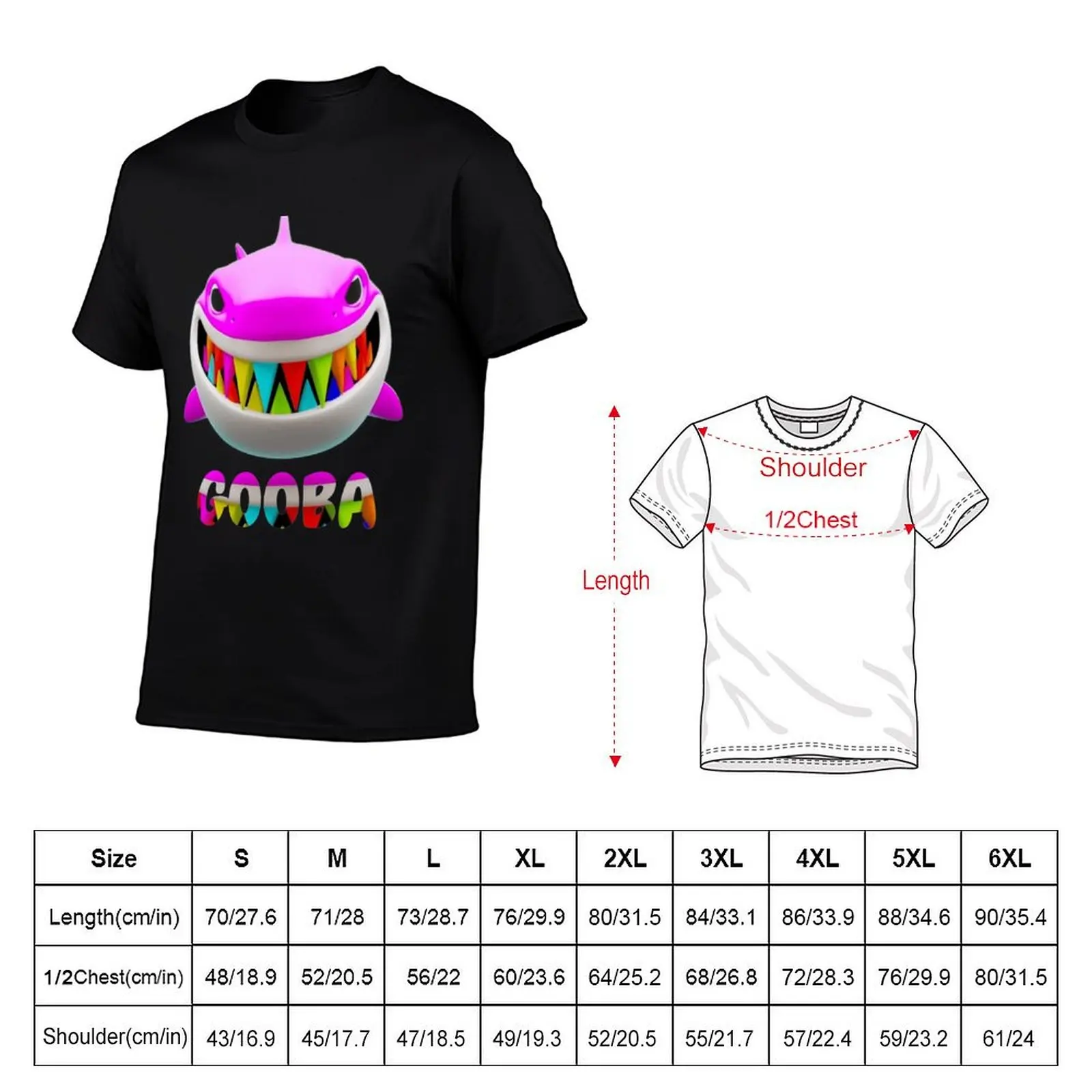 Футболка с маской для лица 6IX9INE MERCH GOOBA SHARK, рабочая футболка для механиков (art.: 3920dbe844dcb) - 3920dbe844dcb