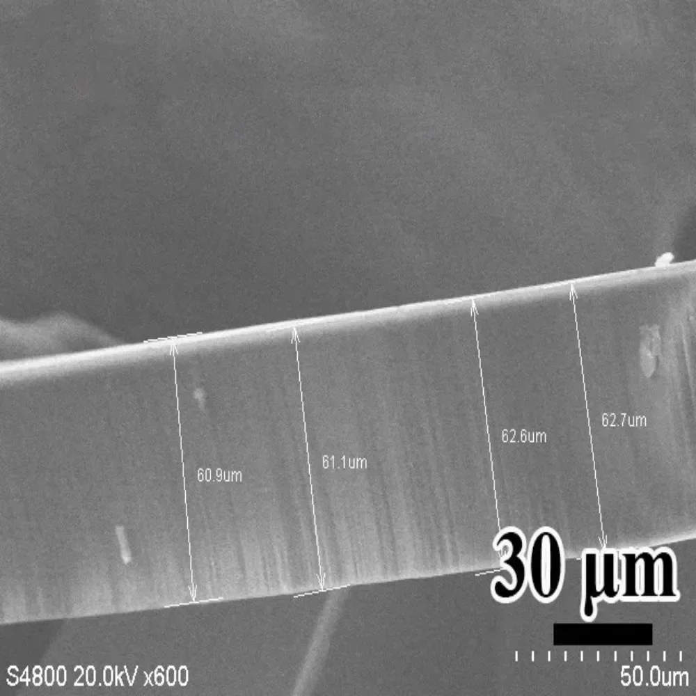 Индивидуальный шаблон DP065 с интервалом пор 65 нм двухпроходной AAO мембрана фильтра