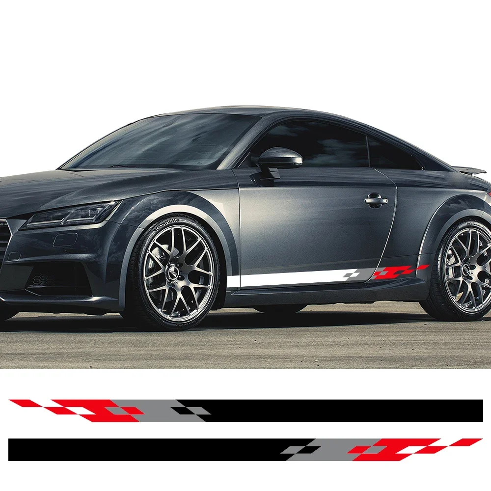 Audi TT 8N MK1 MK2 8J Coupe MK3 8S Roadster TFSI Наклейки На Боковую Часть Кузова Автомобиля Виниловые