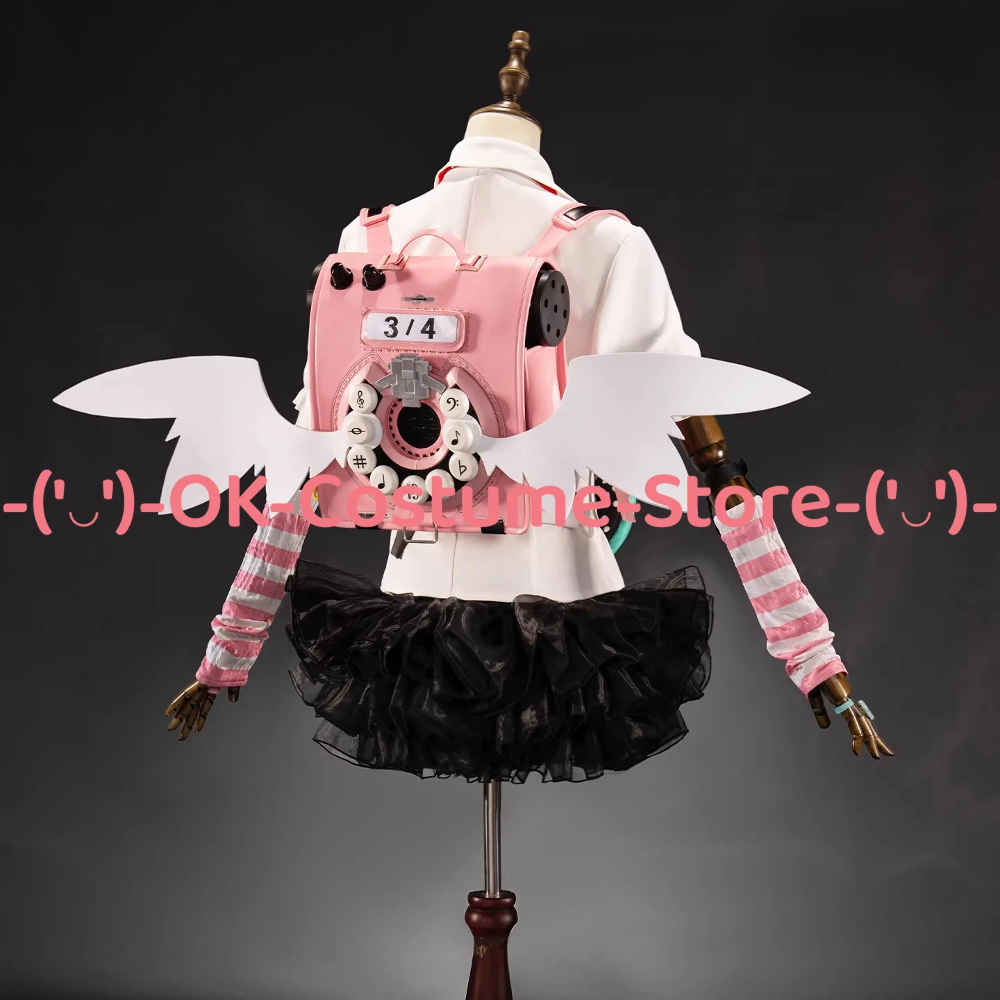 Фото Костюм для косплея Sunna из Zenless Zone Zero, сумки, игровой костюм ZZZ Delusional Angel, наряд для ролевых игр, униформа для Хэллоуина и карнавальных вечеринок №2