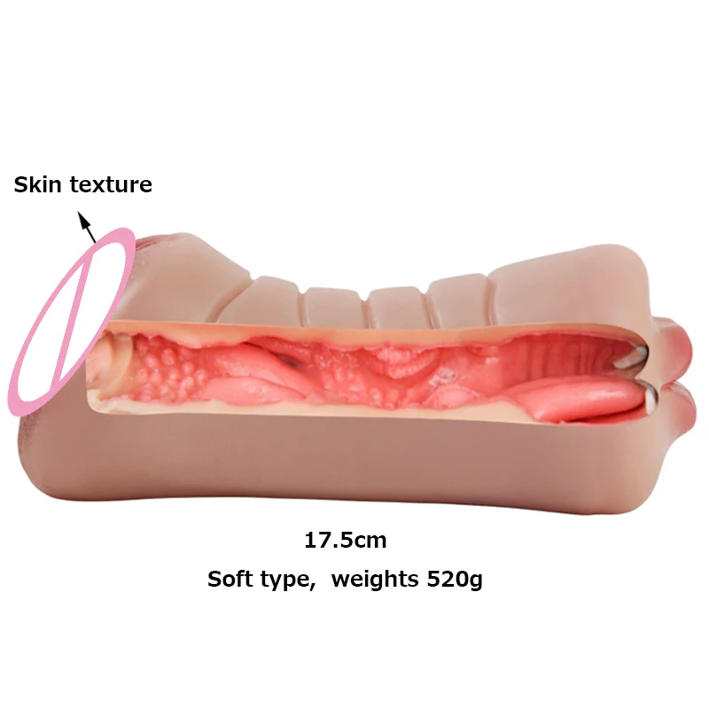 Сексуальная игрушка для мужчин двойное использование Мужской мастурбатор