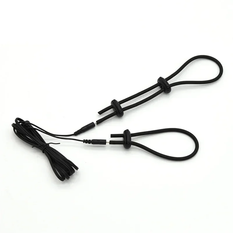 БДСМ электрический шок массаж тела терапевтическое кольцо E-stim кольца для пениса