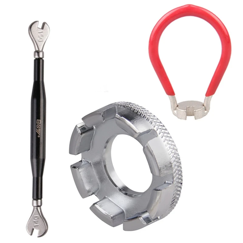 

Велосипедный спицевой инструмент спицевой ключ, велосипедный карманный инструмент 6 в 1 для обода