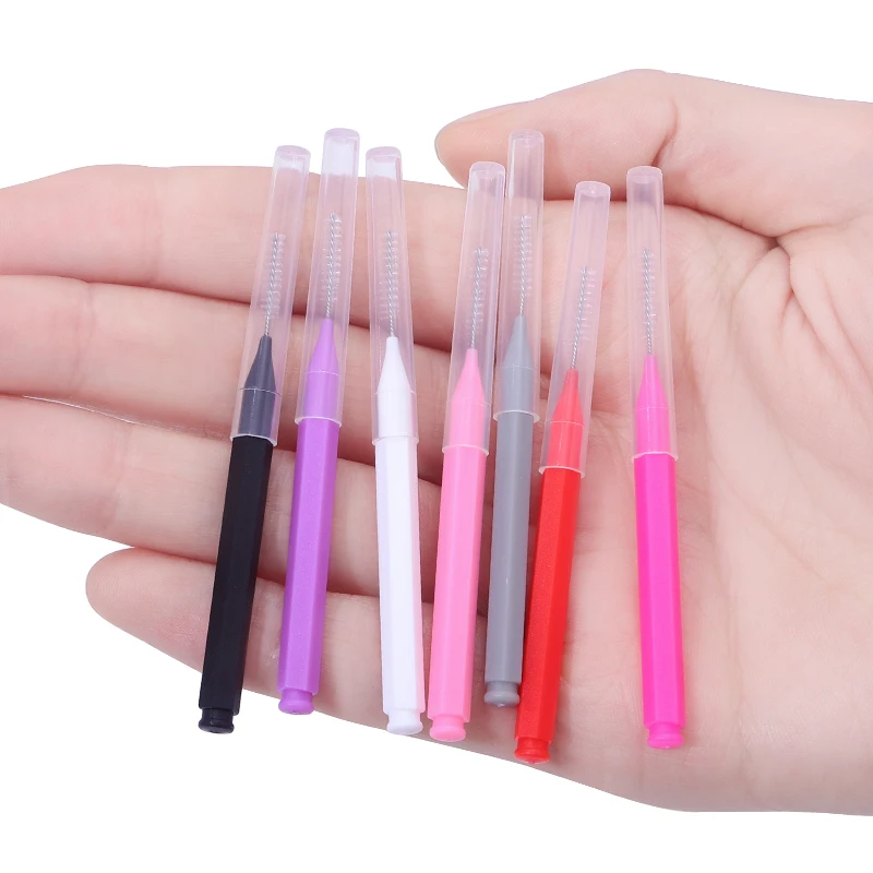 20 шт. мини кисть для бровей одноразовая Пермь инструмент подтягивания гибкие