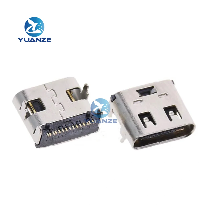 

10 шт. Micro USB-3.1 SMD 16P type-c гнездовой разъем DIP4 Hd интерфейс передачи для смартфонов концевая вилка зарядная вилка