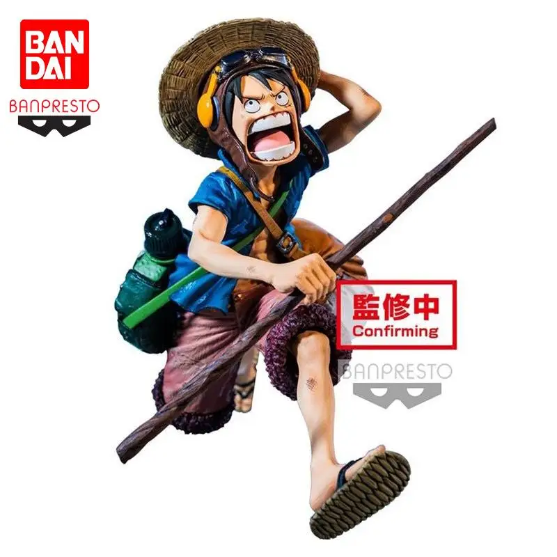 

Bandai Original Banpresto One Piece Chronicle Monkey D. Luffy Anime Model ornament Collection Figure toy Christmas birthday gift