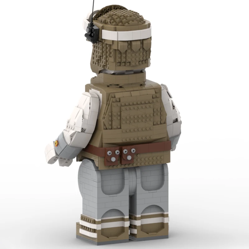 2441 деталь MOC: Модель-конструктор «Мега-фигурка бунтовщика с Хота», архитектурные строительные блоки, креативный подарок на день рождения или Рождество для детей (art.: 3920dc83c879d) - 3920dc83c879d
