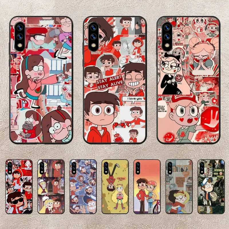 Чехол для телефона с изображением диснеевских звезд и силы зла для Huawei G7 G8 P7 P8 P9 P10 P20 P30 Lite Mini Pro P Smart Plus