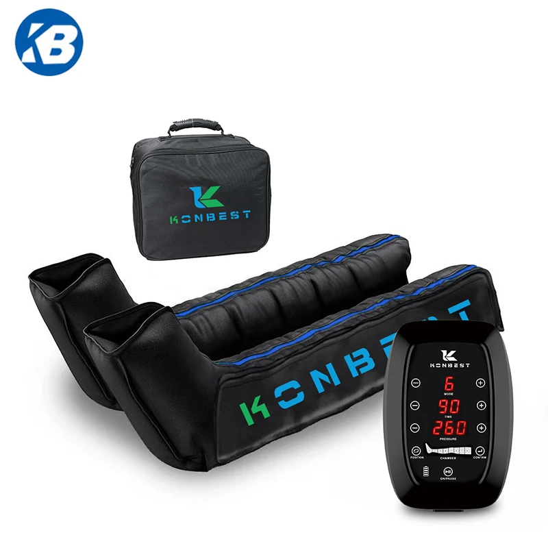 

Portable Rechargeable 8 Chamber Air Relax Sequential Compression Therapy System Sports Recovery Boots Leg Massager Device