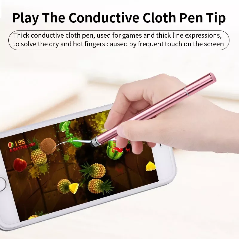 

New Fashion Stylus Pen For Phone 2in1 Capacitive Pen Touch Pen Tablet Surface Pen For Drawing Screen Stylus For Samsung Laptop