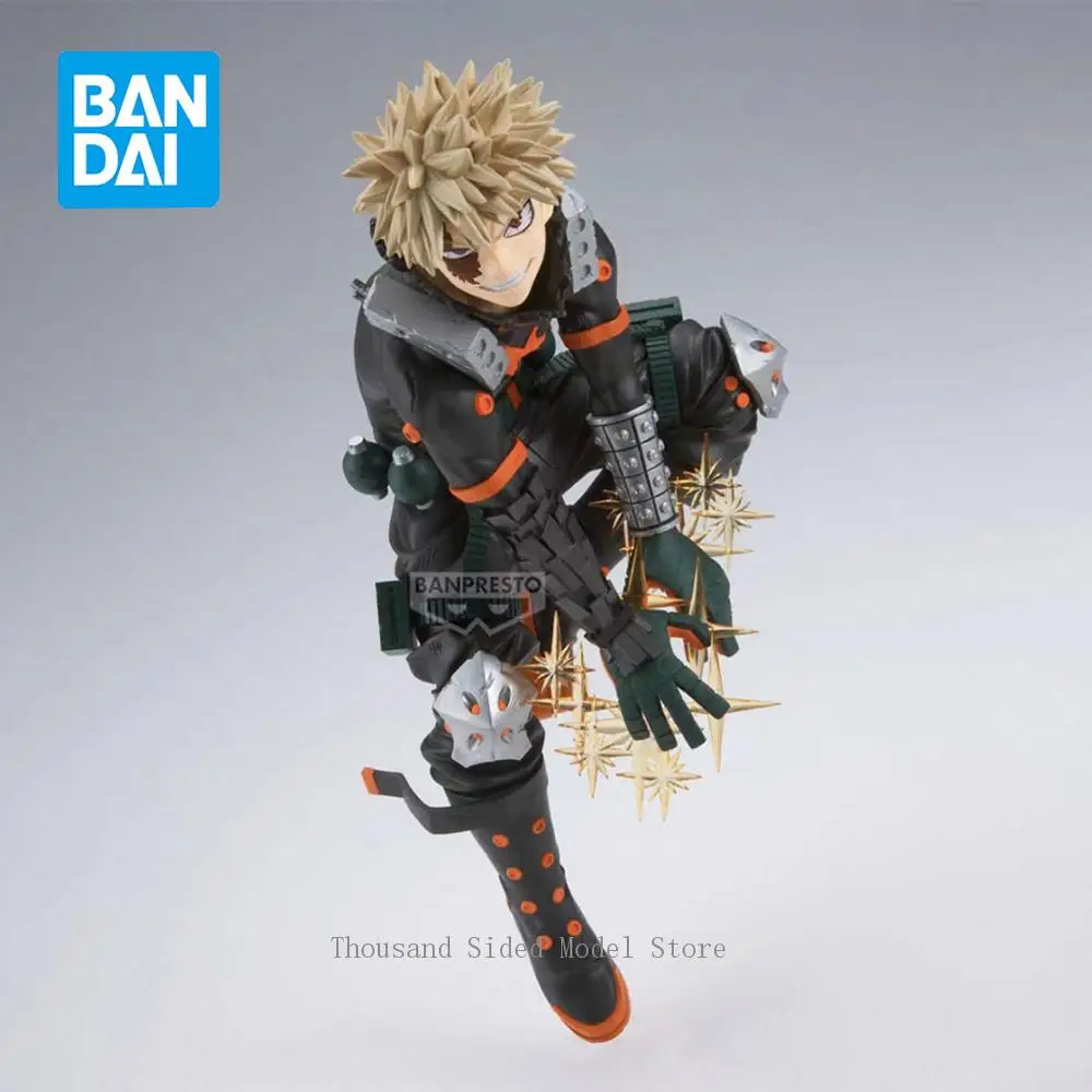 Фото Оригинальный Banpresto MAXIMATIC My Hero Academia Bakugou Katsuki, аниме-фигурка, модель из ПВХ, коллекционные игрушки, мультяшный подарок №1