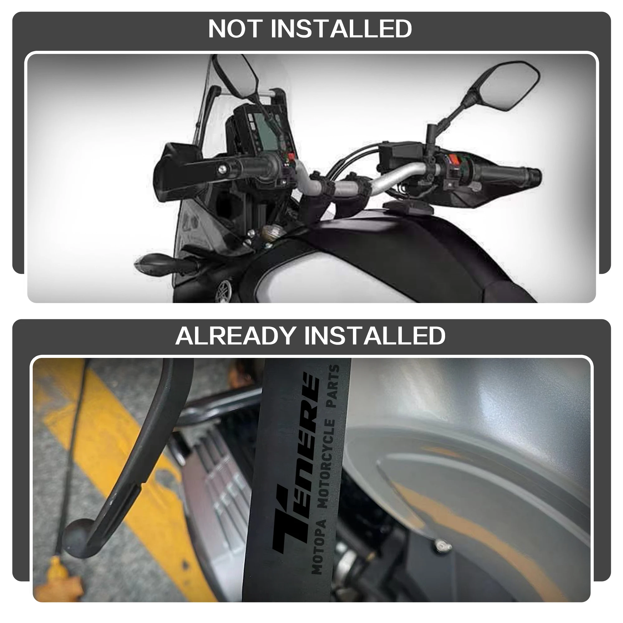 Мотоциклетные аксессуары для YAMAHA TENERE 700 XTZ700/ RALLY T7 2019 2020 20212022 2023 Нескользящие