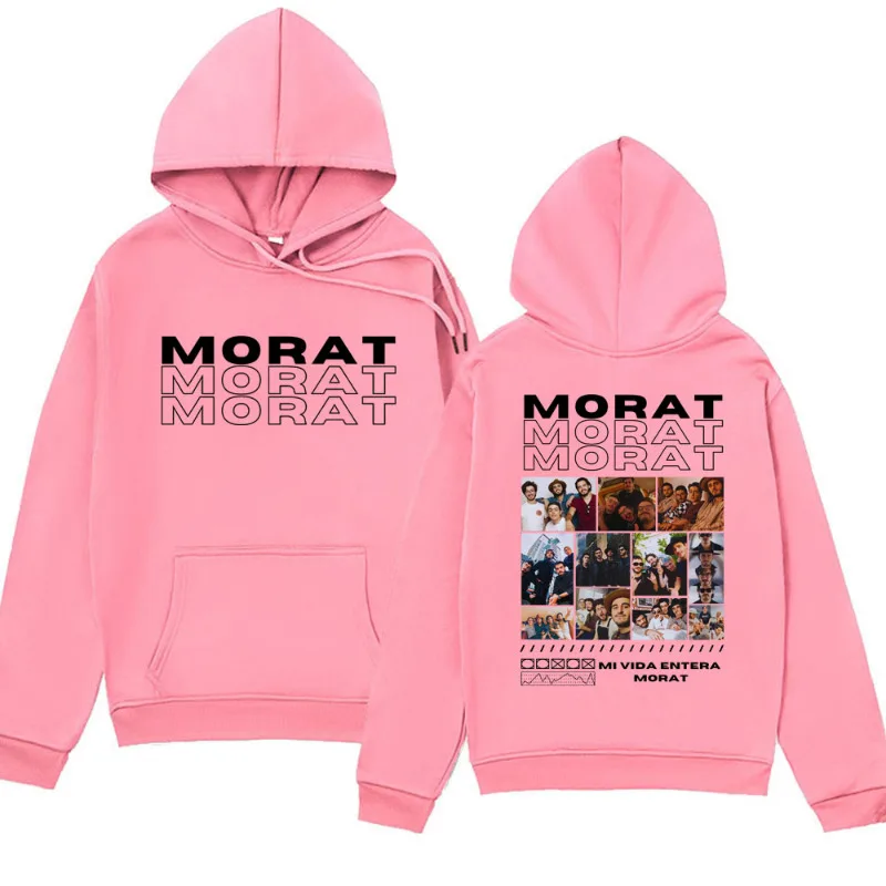 Толстовка с двусторонним принтом Singer Morat Band для мужчин и женщин Mi Vida Entera новые