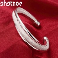 925 sterling silver network bangle bracelet for man women jewelry fashion wedding engagement party gift