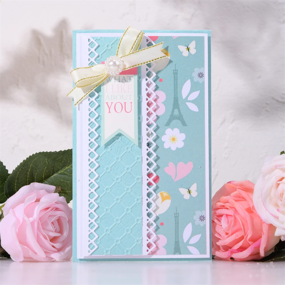 

2022 Metal Cutting Dies Lace Edge Dies Decorating Scrapbooking Paper Craft Knife Dies Blades Punching Stencil Dies