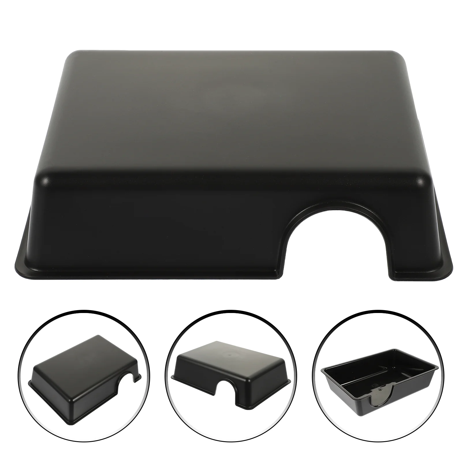 

Hiding Hole Terrarium Decor Pet Breeding Place Glass Animals Reptiles Hide Caves Artificial Cave Shelter