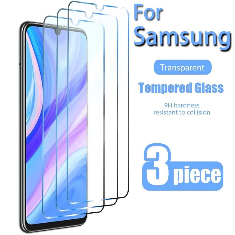 

HD Explosion Proof Screen Tempered Protection Film For Samsung Galaxy A21 A21S A22 A22S A32 A33 A52 A52S A53 A42 A72 4G 5G Cover