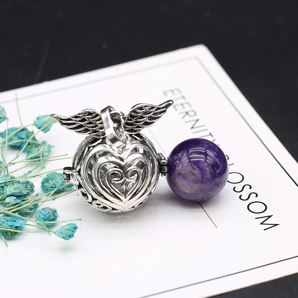 Женские серьги-подвески с аметистом 27 х31 мм | Украшения и аксессуары