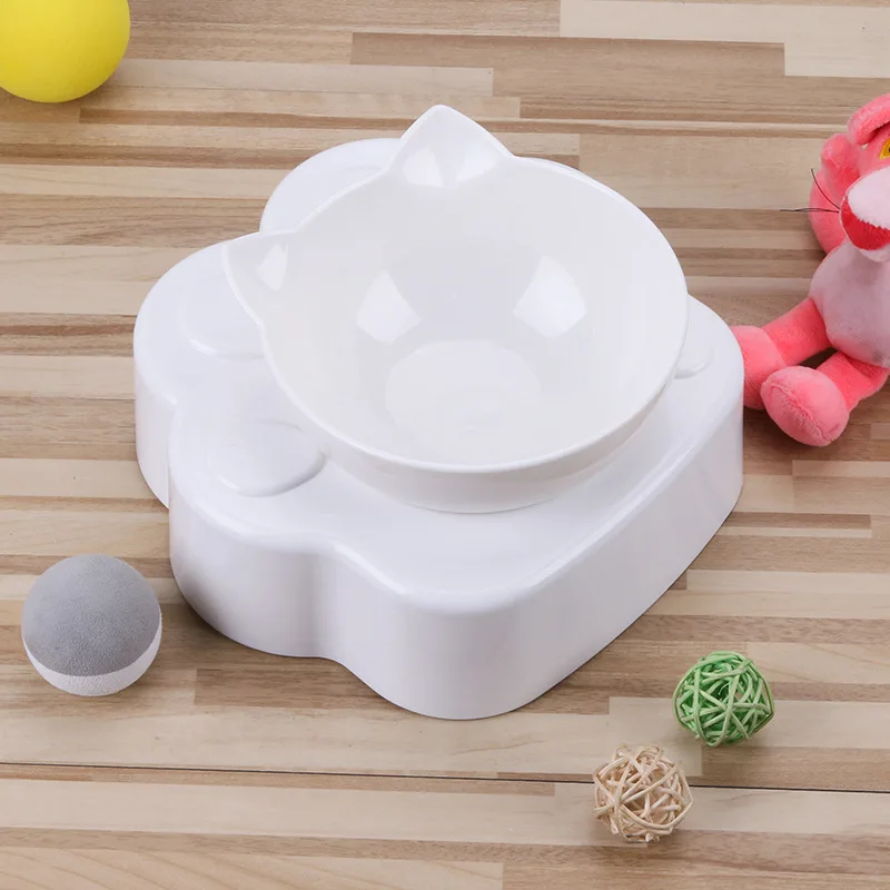 

Магнитная Съемная миска для кошек, наклонная пластиковая миска для кошек, принадлежности для кошек, посуда для питомцев, миска для питья