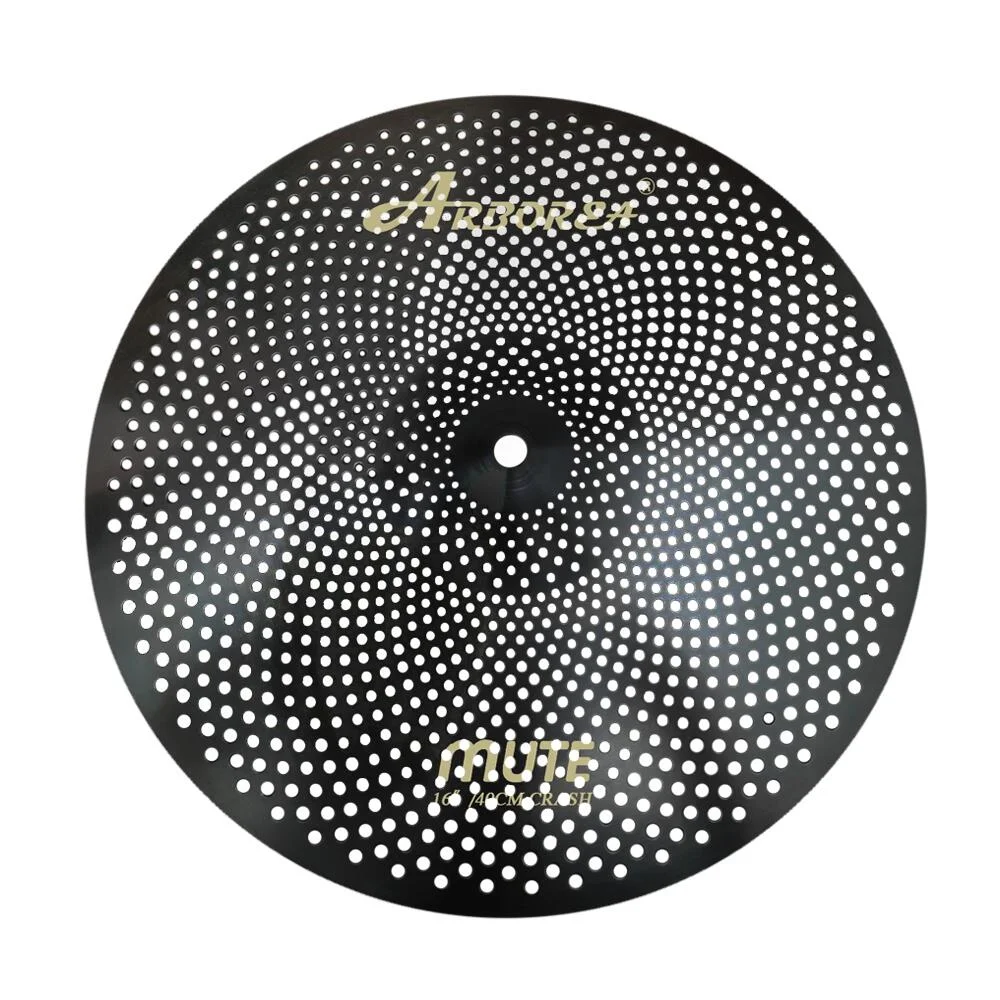 Arborea Brand 16 inch Crash Cymbal+20 Inch Ride Cymbal Two Pieces Mute cymbals