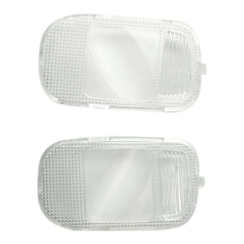 

2Pcs Car Roof Reading Light Console Dome Lights Cover Map Lamp 5183270AA 5183271AA For Dodge Ram 1500 2500 3500 4500