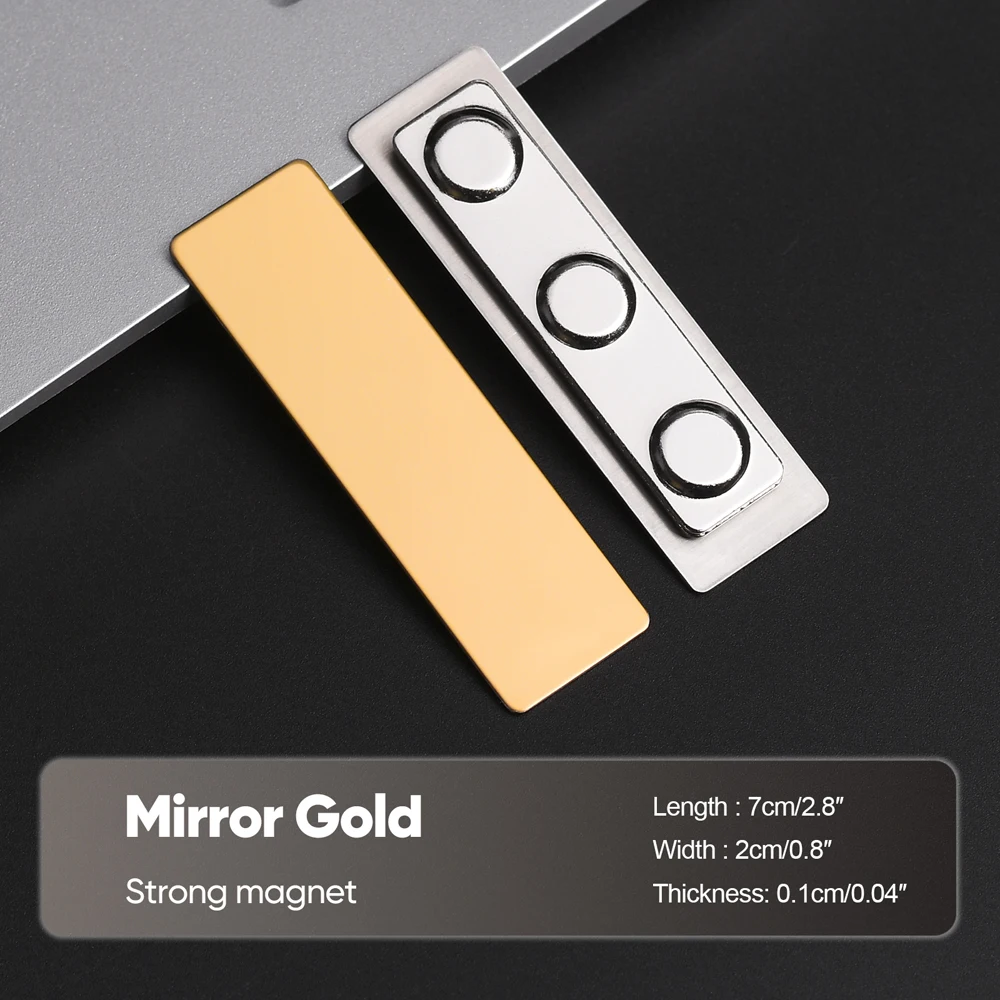 

Металлическая именная табличка AUERHAHN 70x20 мм