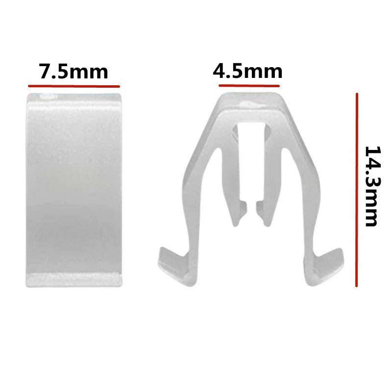 20 шт., автоматическая приборная панель, пряжка, центральная консоль, приборная панель, пластиковый зажим 90467-10201 5482087     A21284 H19