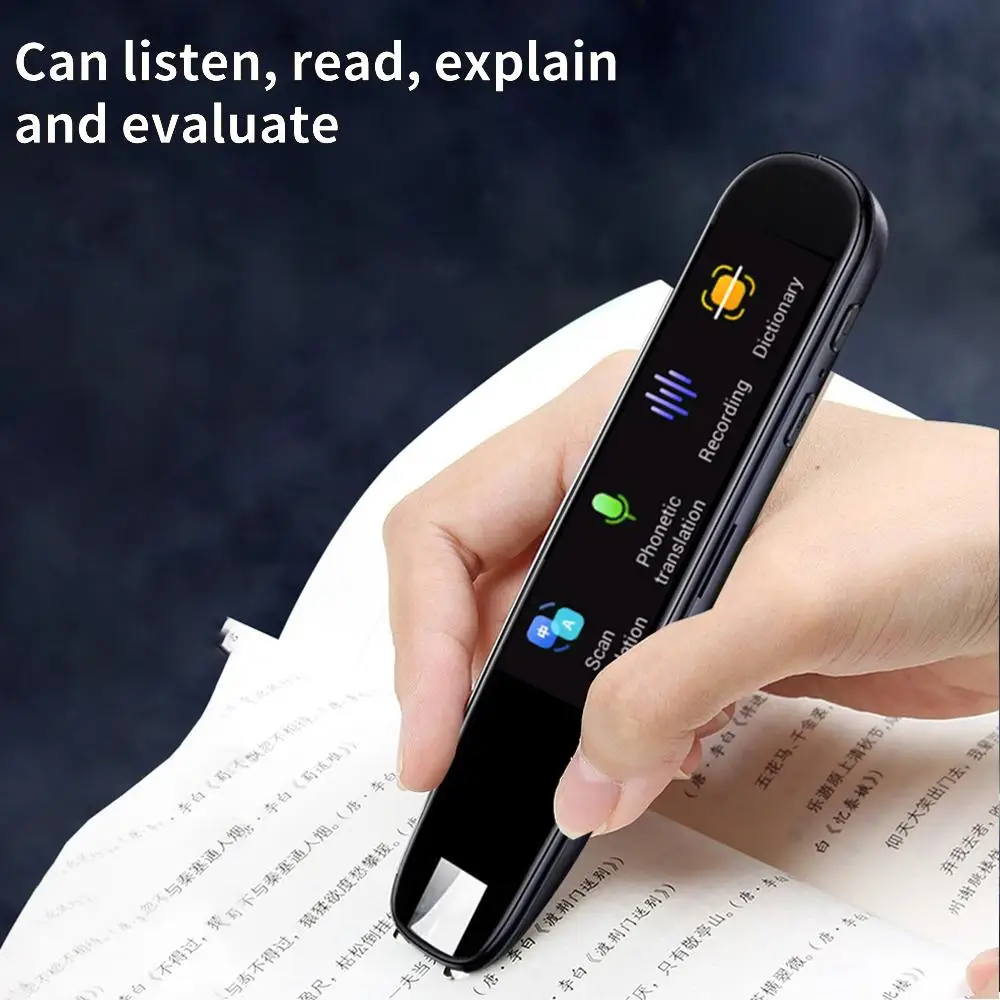 Фото Портативный мини-сканирующий перо-переводчик Wi-Fi мобильный умный сканер Vioce переводчик словарь бизнес №2