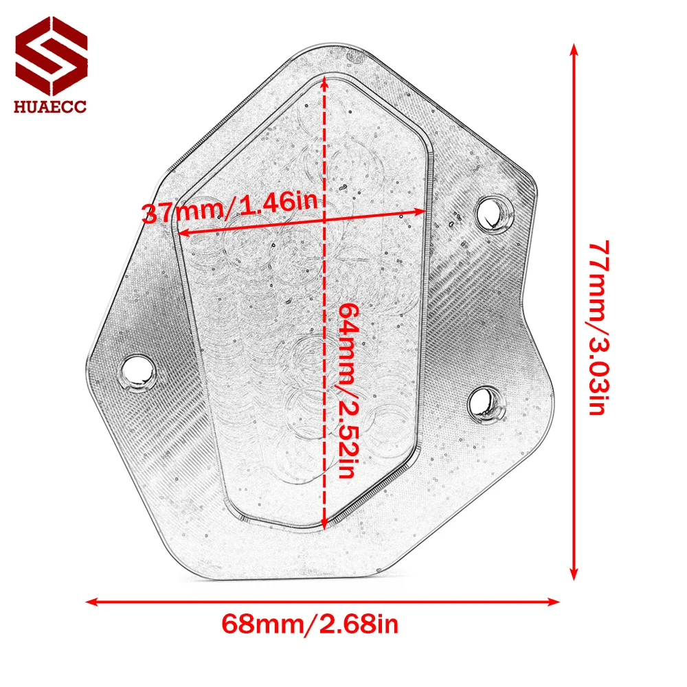 Боковая подставка увеличительная пластина для Triumph Tiger 800 XC XR XCX XCA XRT 2010-2020 Tiger800 XRX