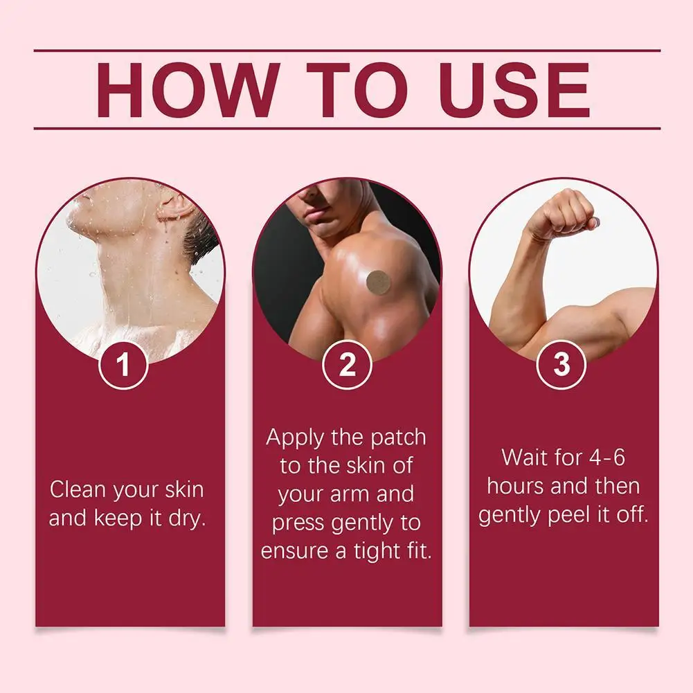 2X10 шт. мужской пластырь для улучшения выносливости задержка простатита силу