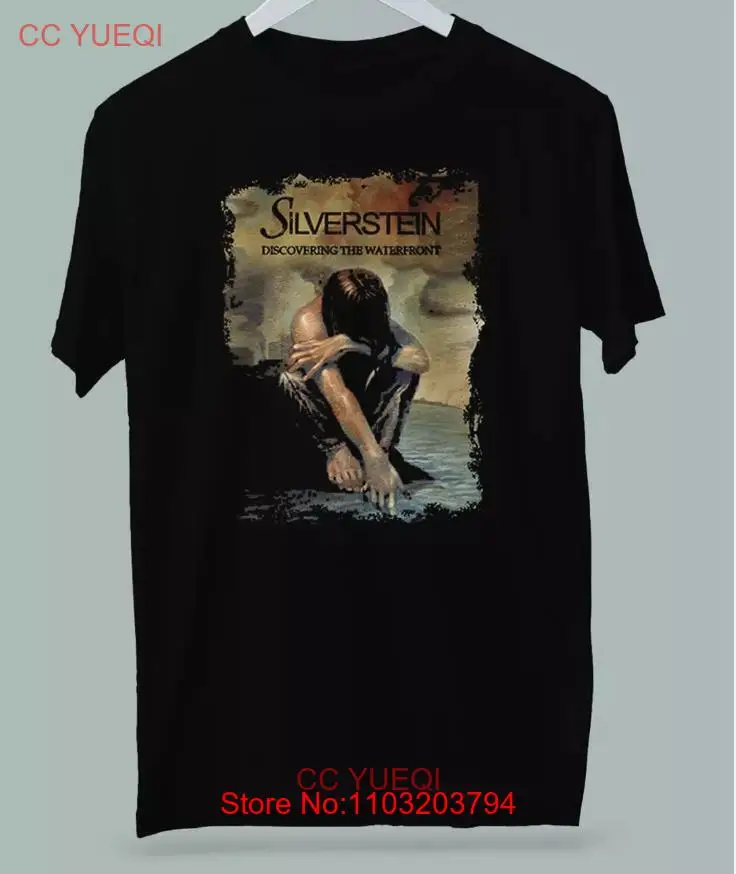 Мужская хлопковая футболка Silverstein в стиле канадской рок