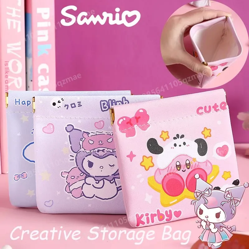 Новая сумка для хранения Sanrio мультяшная фигурка шрапнель открытие Kawaii Pochacoo Kuromi