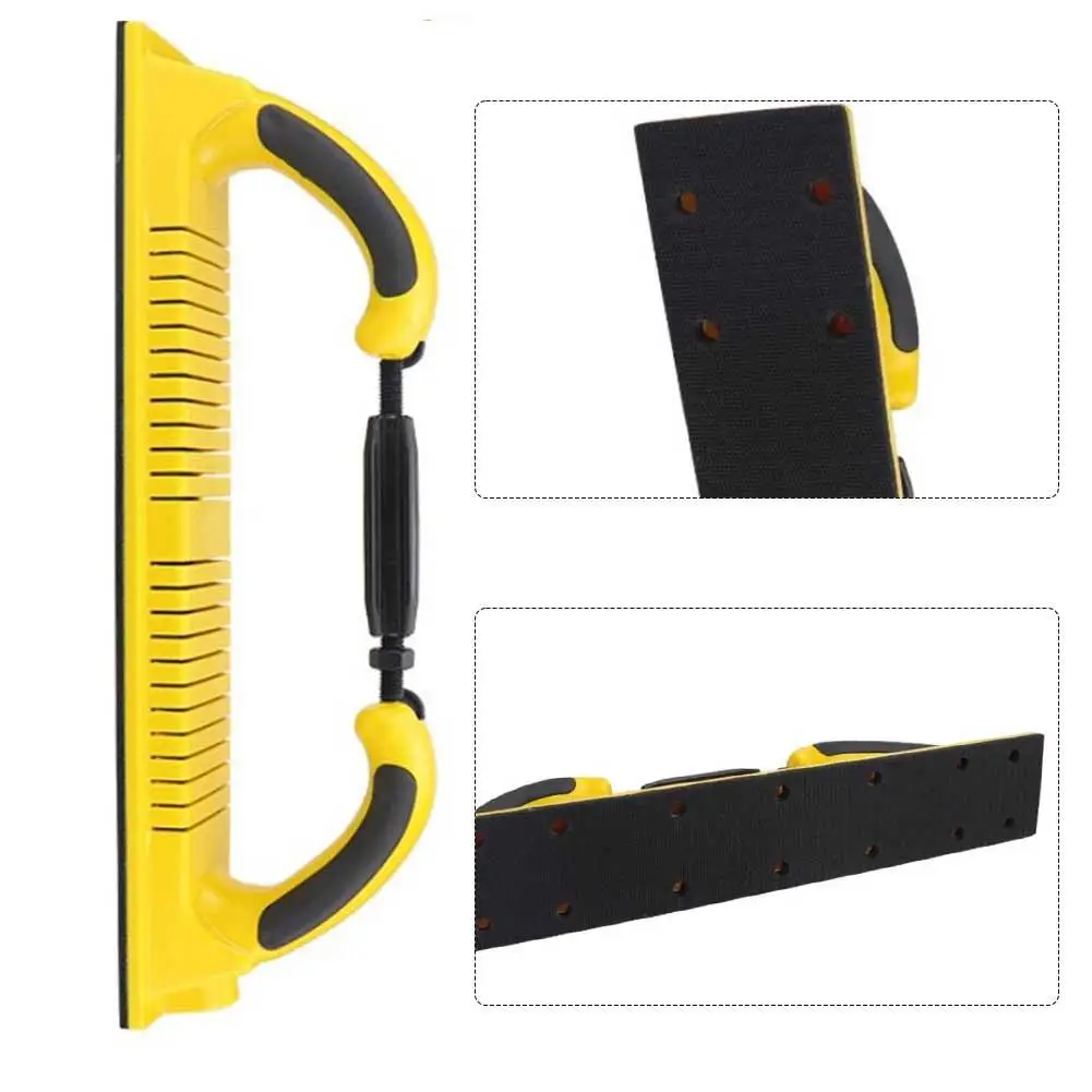 

Dry Grinding Hand Push Board Cars Putty Ash Hand Planer Rectangular Vacuum Arc Sandpapers Grinding Ash Boards Body Repair Tools