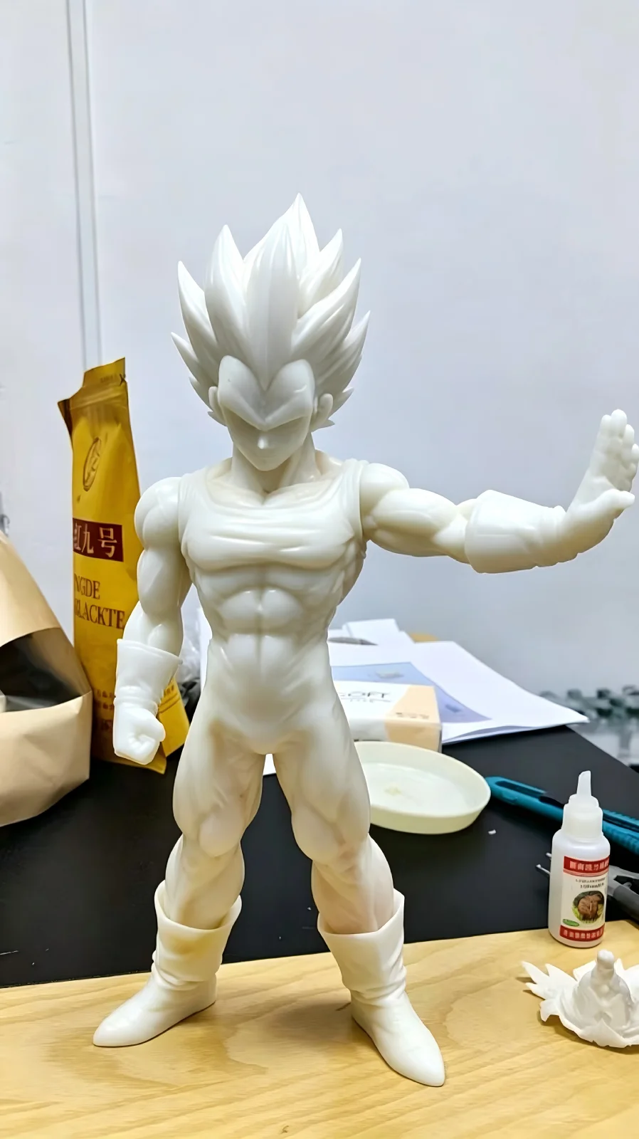 Коллекционная фигурка HY Studio Dragon Ball Z Majin Vegeta, аниме-персонаж, PVC, масштаб 16, модель, украшение для рабочего стола, подарок для фанатов (art.: 3920dc2ff9925) - 3920dc2ff9925