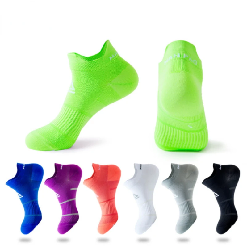 

1 Pairs/lot Men Women Sports Socks High Quality Breathable Short Casual Socks Cotton Fitness Running Ankle Socks Non-slip Male