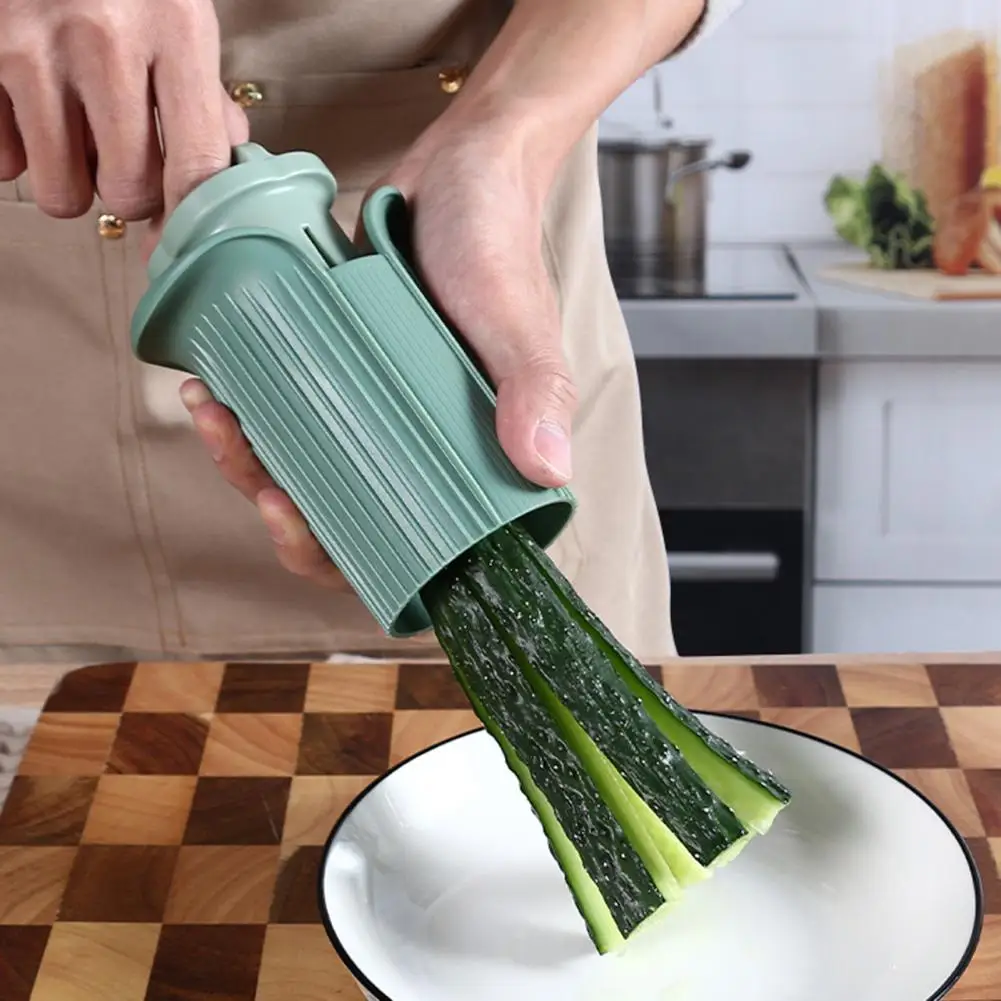 

Practical Strip Cutter Comfortable Grip Push-and-pull Type Lightweight Potato Slicer Daily Use