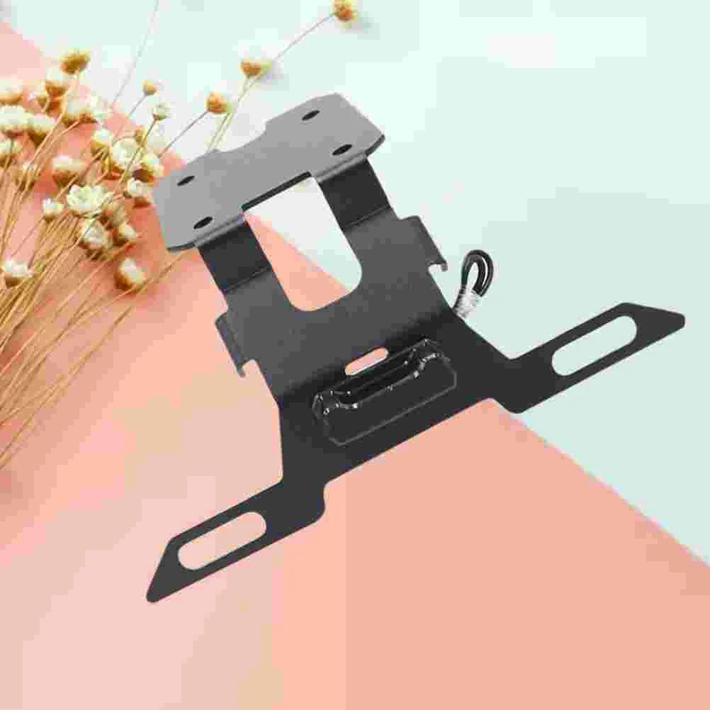 

1Pc License Plate Holder Portable License Plate Holder Rear License Plate Mount Rear License Plate Mount for Refiting