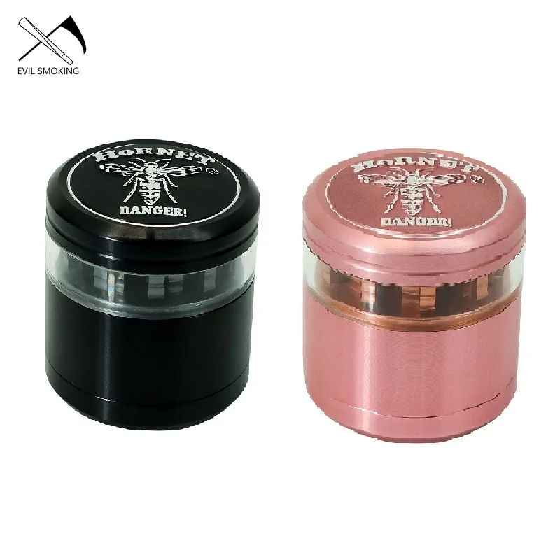 

EVIL SMOKING New Portable Select Boutique 4 Layer 63mm Aluminum Alloy Tobacco Grinder Smoking Accessories
