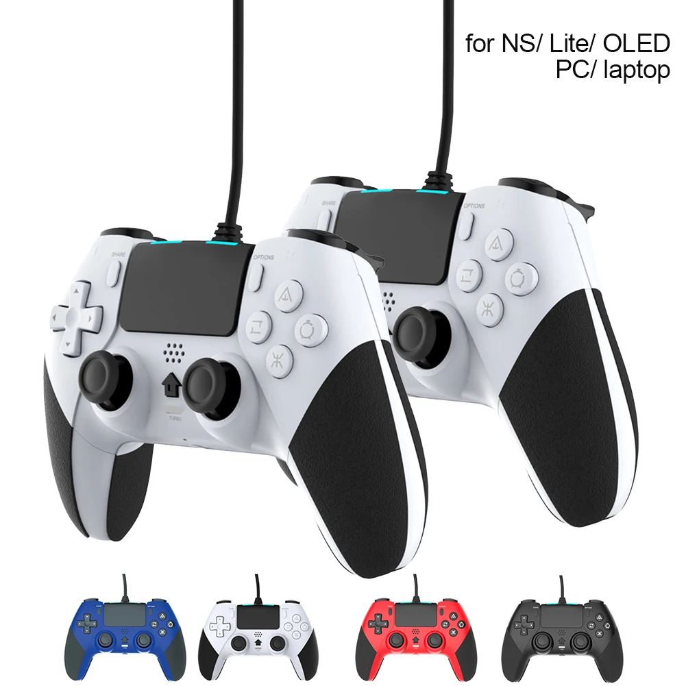 

Проводной игровой контроллер для PS4, USB проводной джойстик, геймпад с шестью осями работы для PlayStation4 Daulshock контроллер