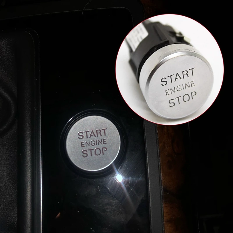 LHD Chrome кнопка включения и остановки двигателя для A6 C7 A7 RS6 RS7 2011-2015 4G1905217A