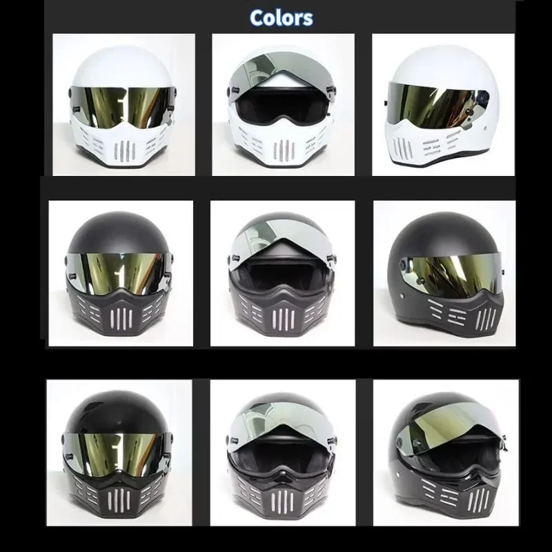 Сертификация DOT Мотоциклетный шлем FRP ATV-8 Анфас Мото Мотокросс Гоночный Картинг