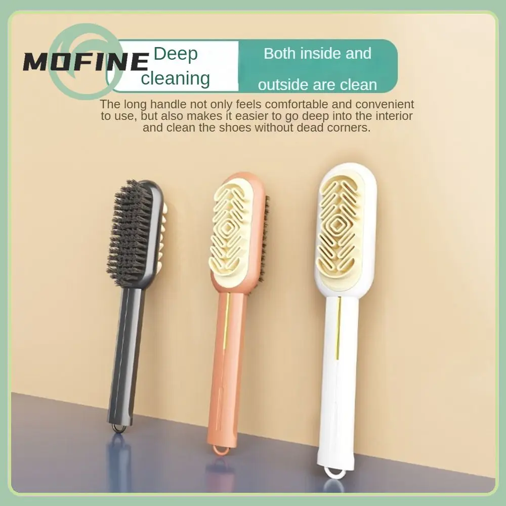 

Corrosion Resistant Sneakers Decontamination Cleaner Hanging Hole Design In-depth Cleaning Decontamination Shoe Brush