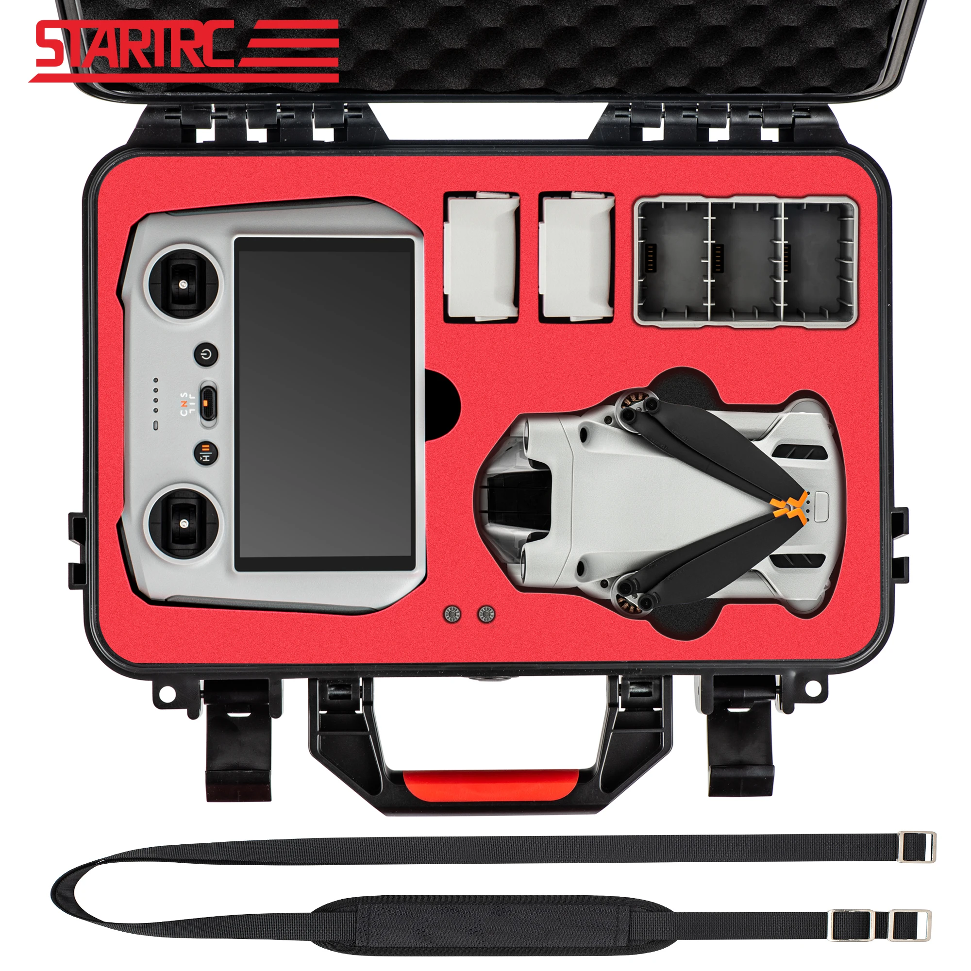 DJI Mini 3 PRO Accessories Storage Case Portable Suitcase Hard Shell Waterproof Case Explosion-proof Carrying Box RC Controller