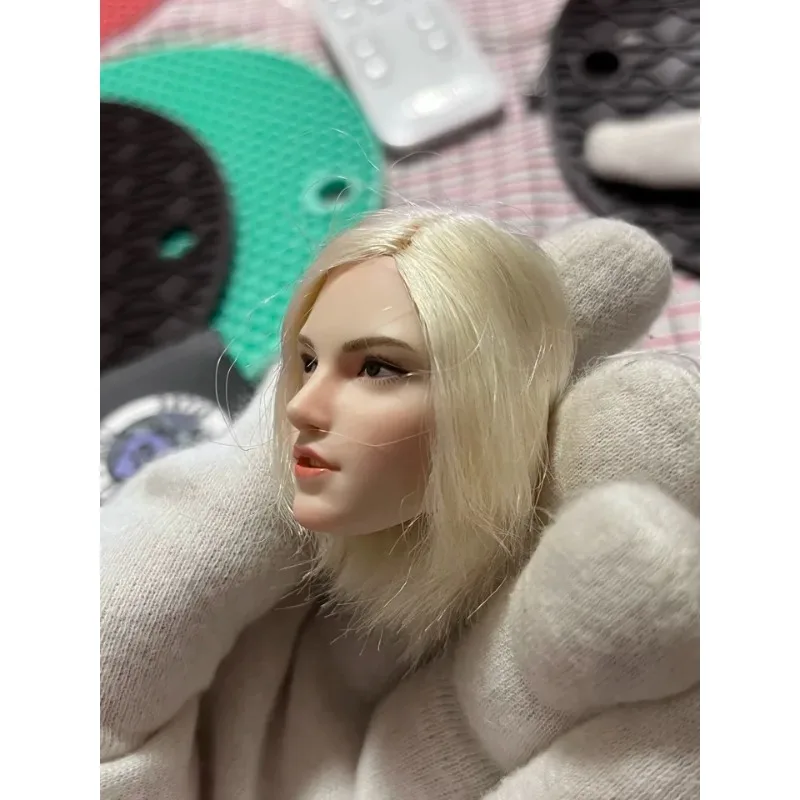 SUPER DUCK SET036 масштаб 16, голова охотницы, скульптура, резьба, модель, подходит для 12 дюймов Ph TBL, женский солдат, бледная фигурка, тело куклы (art.: 3920cecb9bfe2) - 3920cecb9bfe2