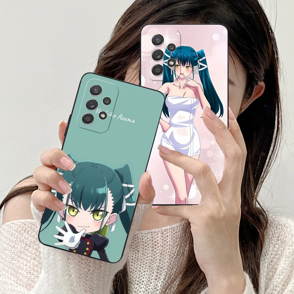 Чехол для телефона с цепочками солдат яхтихо азума Samsung Galaxy A91 73 71 70 54 53 52 34 24 23 21 S 5G