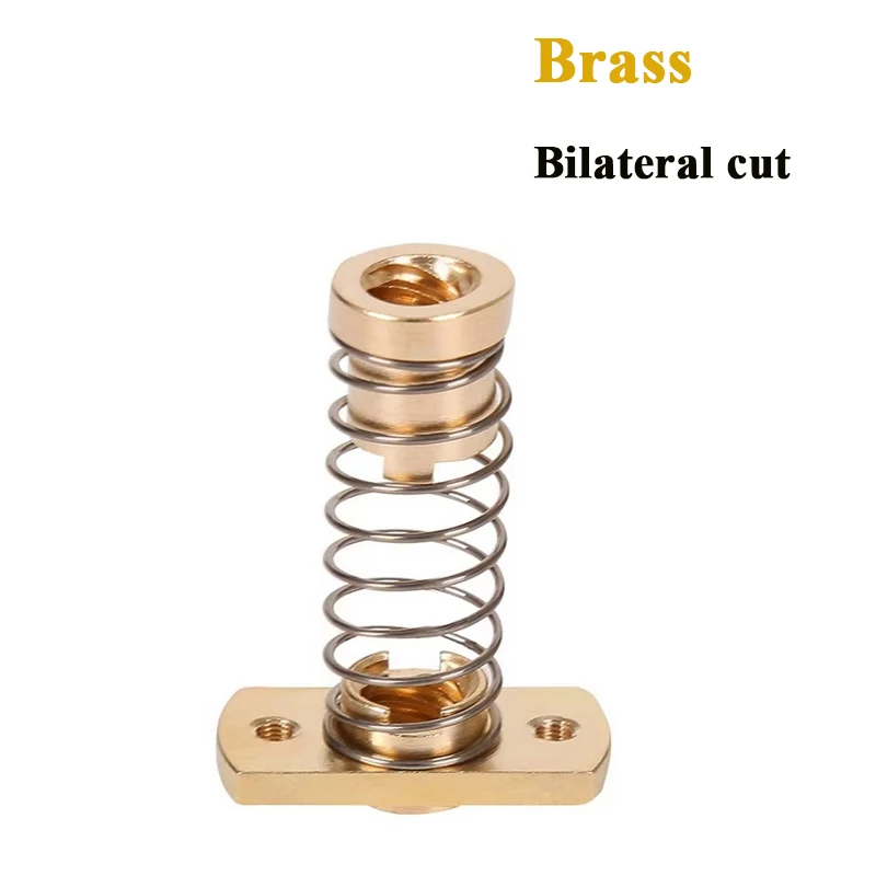 

Ходовой винт T8 с гайкой, латунь/POM, 1 мм/2 мм/4 мм/8 мм